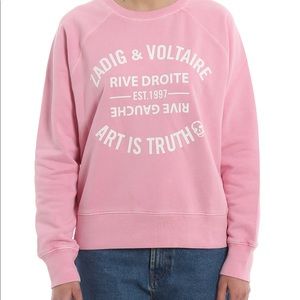 Zadig & Voltaire Pink Sweatshirt